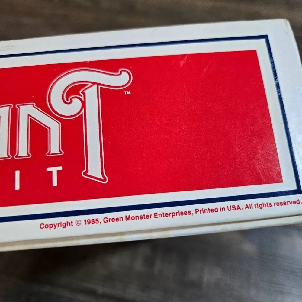 Pennant Pursuit Red Sox Edition vintage baseball board game trivia 1985